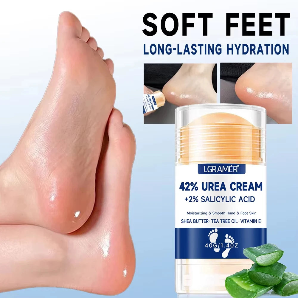 Urea cream jar for feet and skin care, 42% urea and 2% salicylic acid