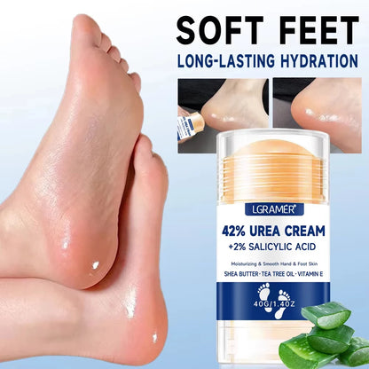 Urea cream jar for feet and skin care, 42% urea and 2% salicylic acid