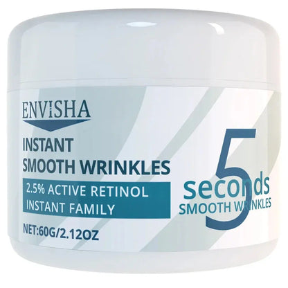 ENVISHA instant smooth wrinkles retinol cream, pale blue jar