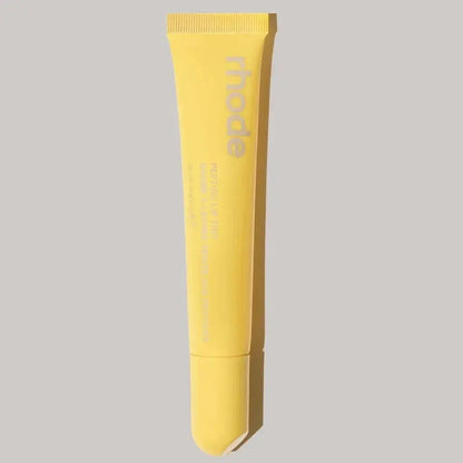 Rhode lip glaze lip gloss in bright yellow tube with applicator tip