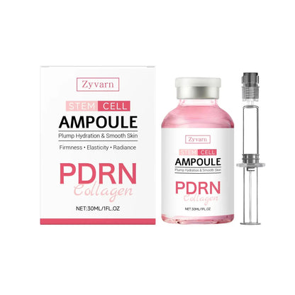 PDRN collagen stem cell ampoule bottle with box and two applicators