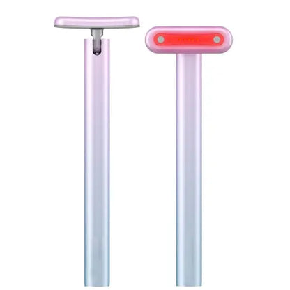 Purple sculpting wand with rounded head and red light window