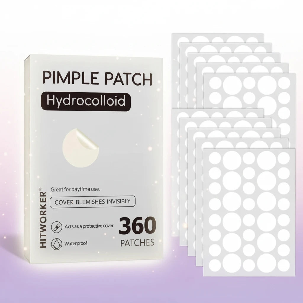 Invisible Hydrocolloid Spot Patches — 360 Pack