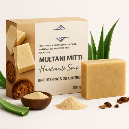 Natural Multani Mitti Soap Bar